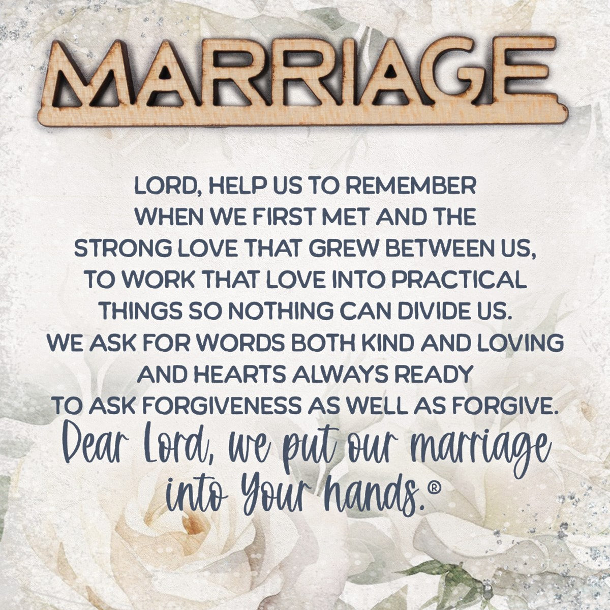 Magnet-Crafted Remindables-Marriage-Lord Help Us (3.5" SQ)
