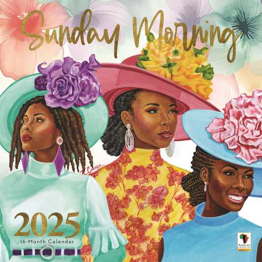 2025 Wall Calendar-Sunday Morning