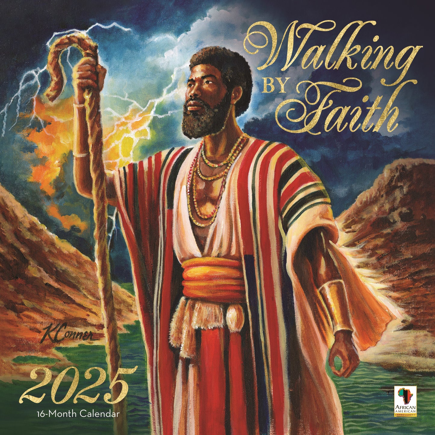 2025 Wall Calendar-Walking By Faith