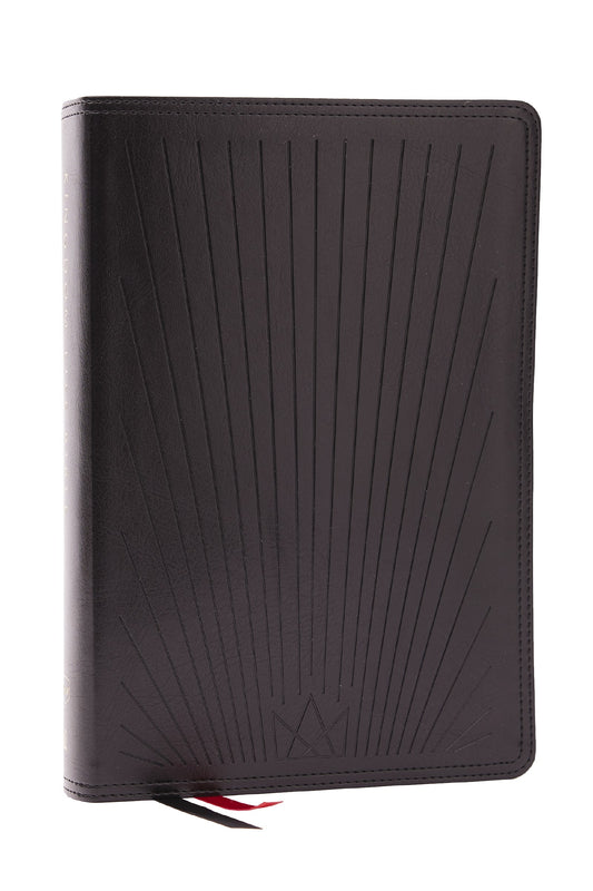 NKJV Kingdom Life Holy Bible (Comfort Bible)-Black Leathersoft Indexed