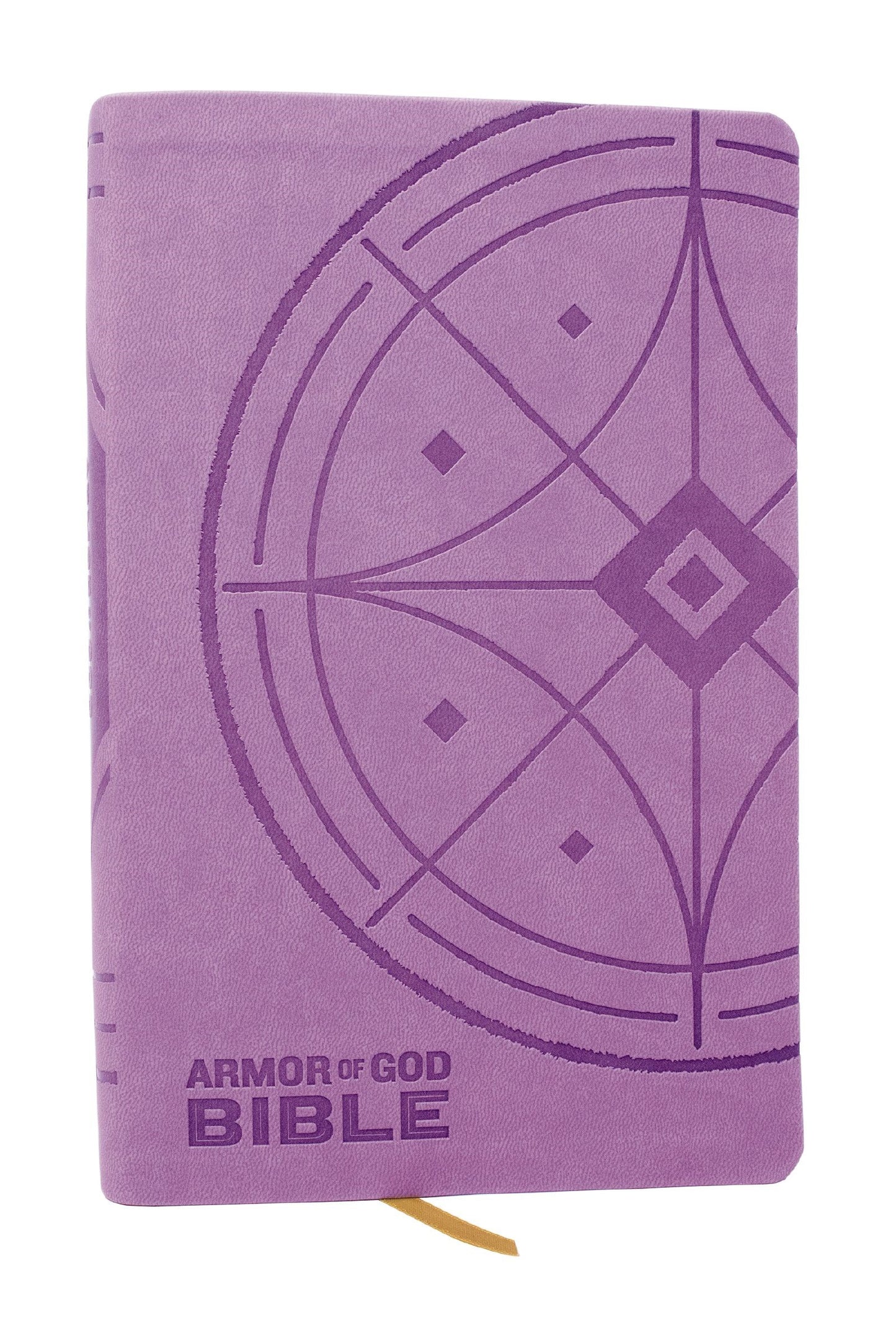 NKJV Armor Of God Holy Bible (Comfort Print)-Purple Leathersoft