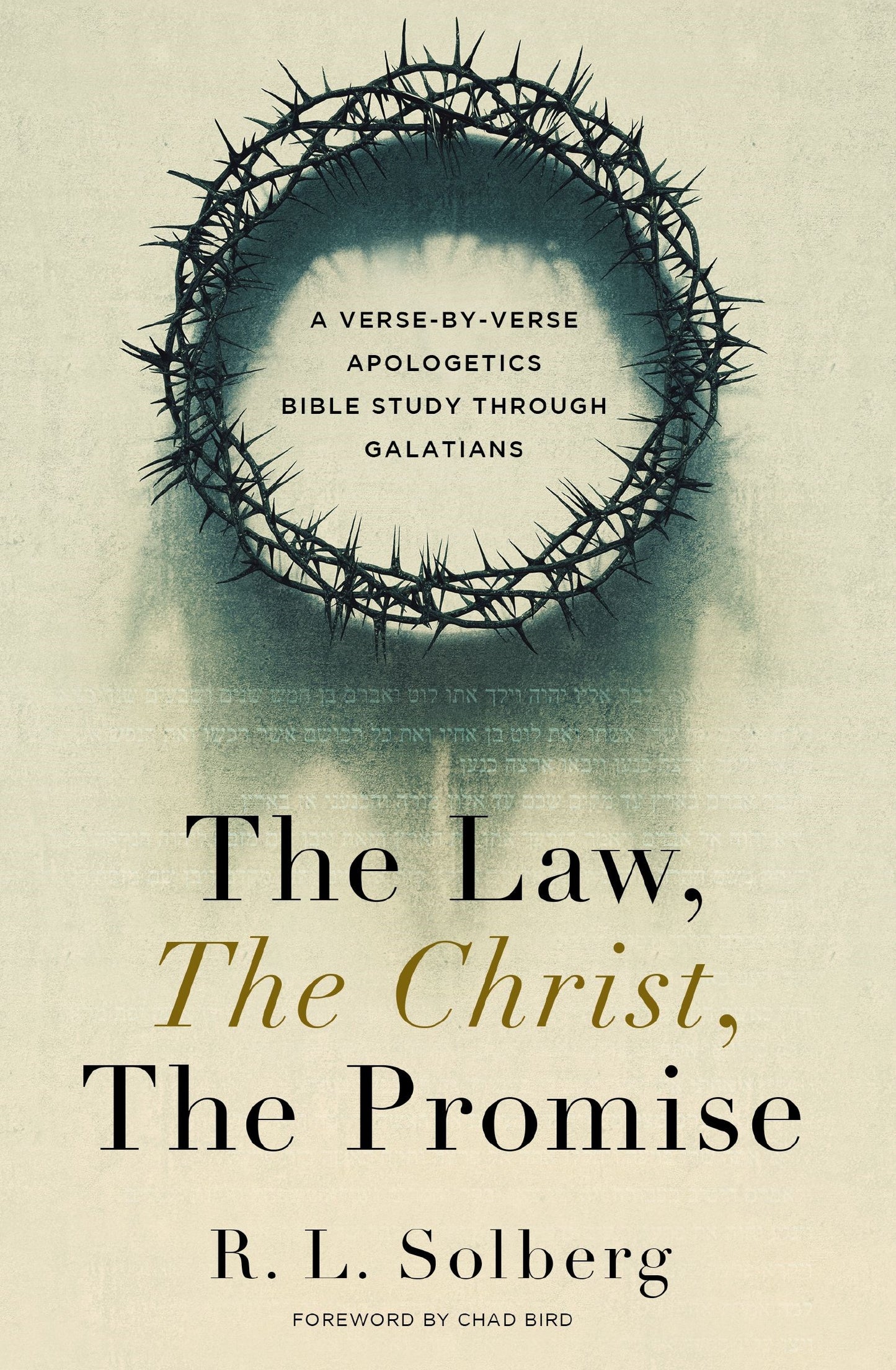 The Law  The Christ  The Promise