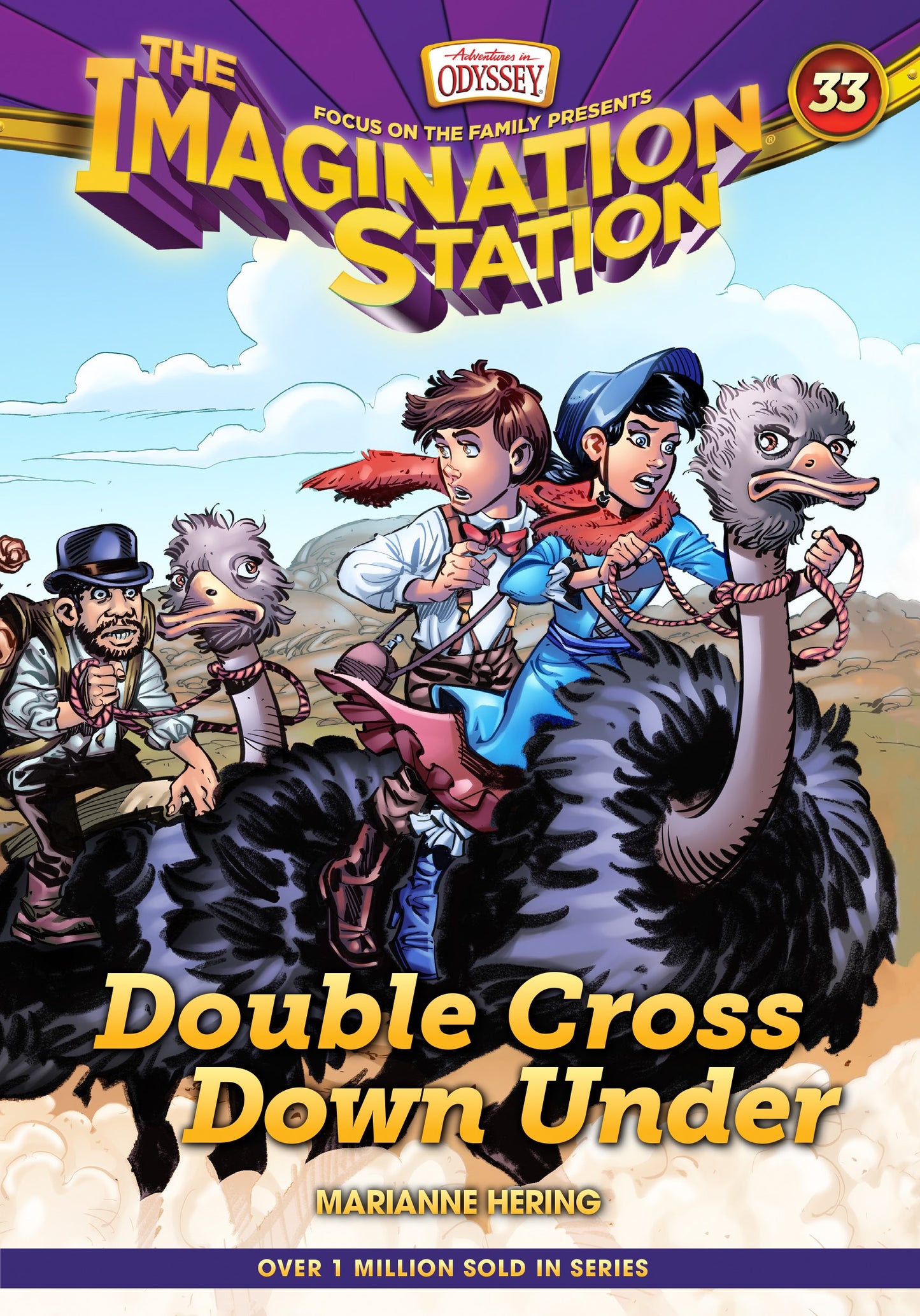 Double Cross Down Under (Adventures In Odyssey The Imagination Station #33)-Hardcover