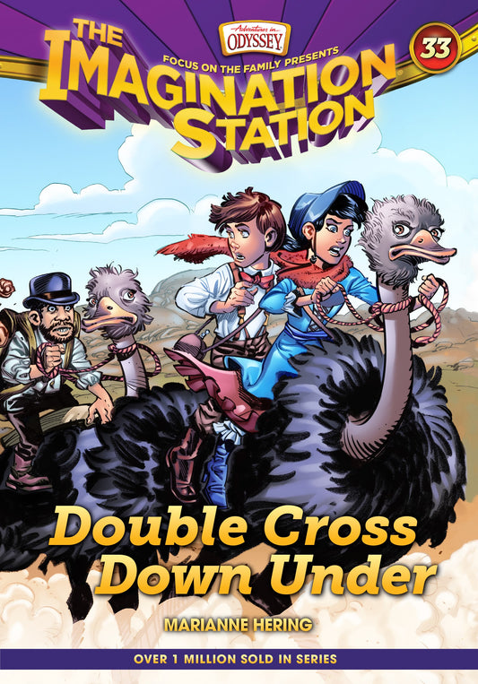 Double Cross Down Under (Adventures In Odyssey The Imagination Station #33)-Hardcover