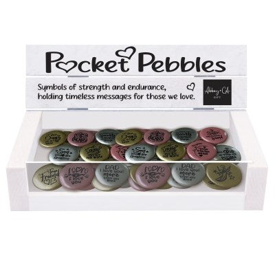 Display-Pocket Pebbles (1.25"D) (Set Of 72)