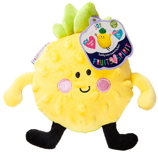 Plush-Fruits Of the Spirit: Pineapple (Cutie Fruities) (4" x 5-1/2")