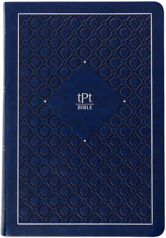 The Passion Translation New Testament w/Psalms  Proverbs & Song Of Songs/Giant Print (2020)-Indigo Imitation Leather