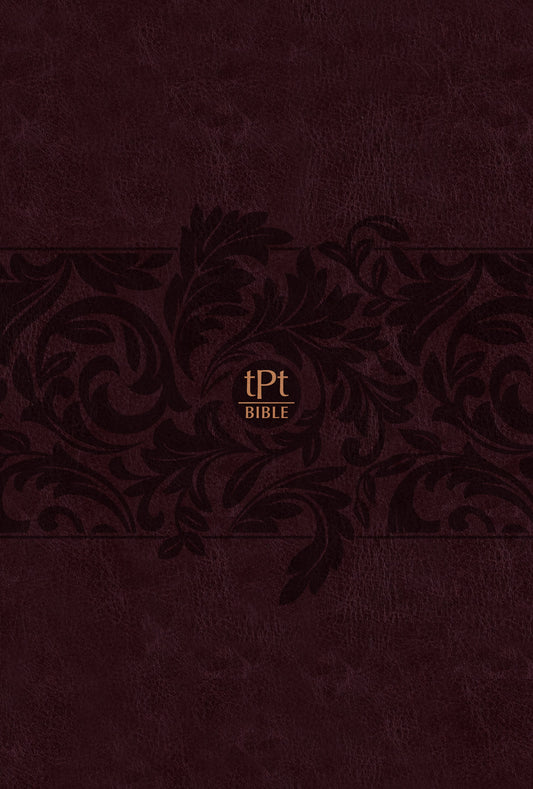 The Passion Translation New Testament w/Psalms  Proverbs & Song Of Songs/Giant Print (2020)-Plum Imitation Leather