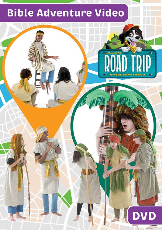 VBS-Road Trip: Bible Adventure Video DVD/CD-ROM (2025)