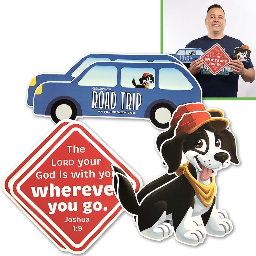VBS-Road Trip: Decorating Pack (Pack Of 6) (2025)