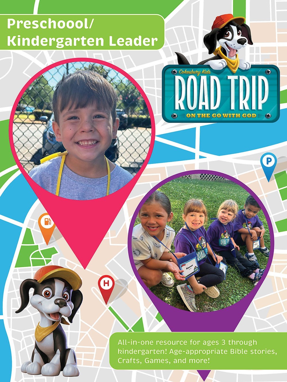 VBS-Road Trip: Preschool/Kindergarten Leader (2025)