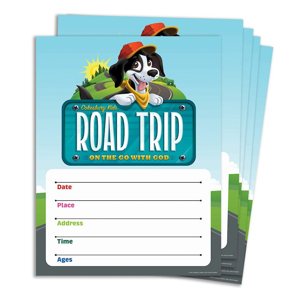 VBS-Road Trip: Small Promotional Posters (Pack Of 5) (2025)