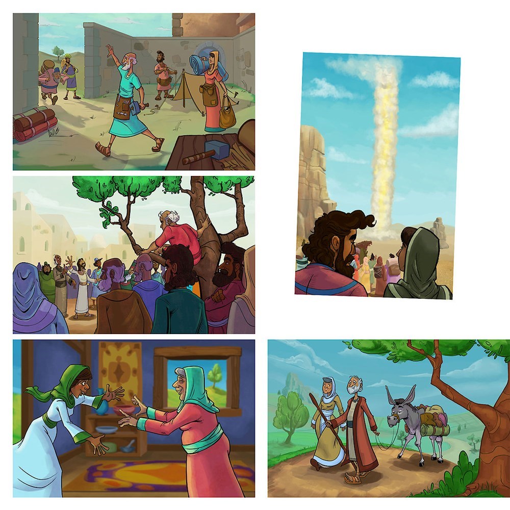 VBS-Road Trip: Bible Story Poster Pack (2025)