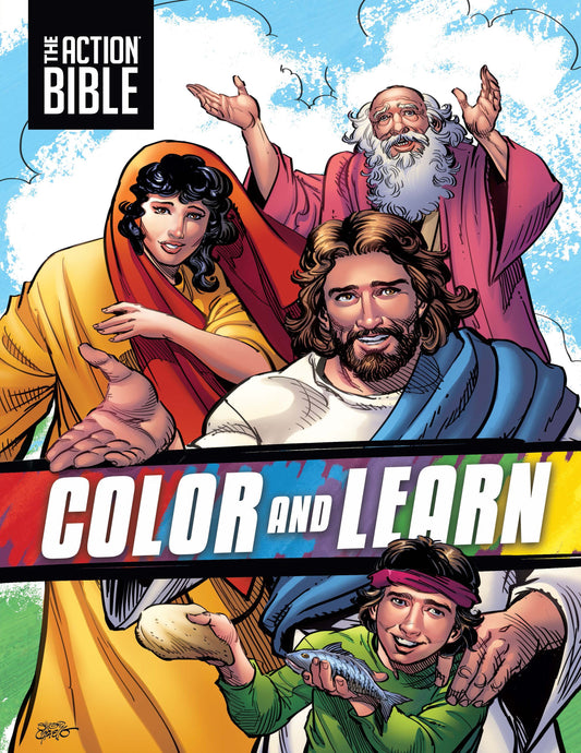 The Action Bible Color And Learn
