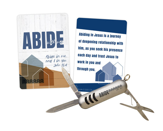 Multi-Tool Knife & Card-Abide With Me