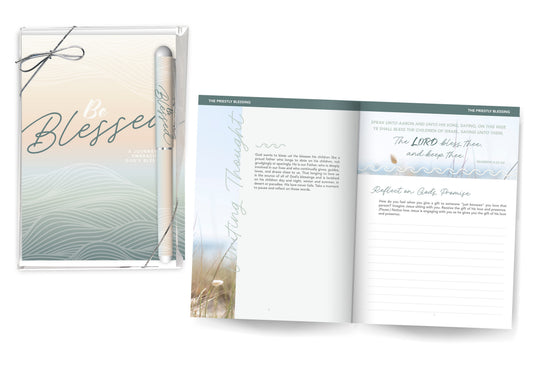 Gift Set-Be Blessed (KJV) w/Devotional Journal & Pen-