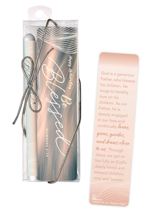 Gift Set-Be Blessed/Happy Mother's Day w/Bookmark & Pen