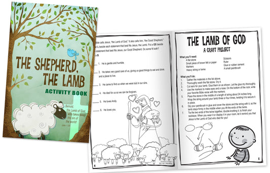 The Shepherd  The Lamb Activity Book (Pack Of 12)