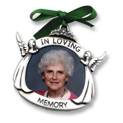 Ornament-Photo/In Loving Memory (Holds 1.5" Photo)