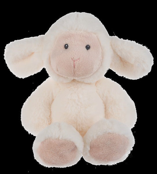 Plush-Little Blessings Lamb-White 10"