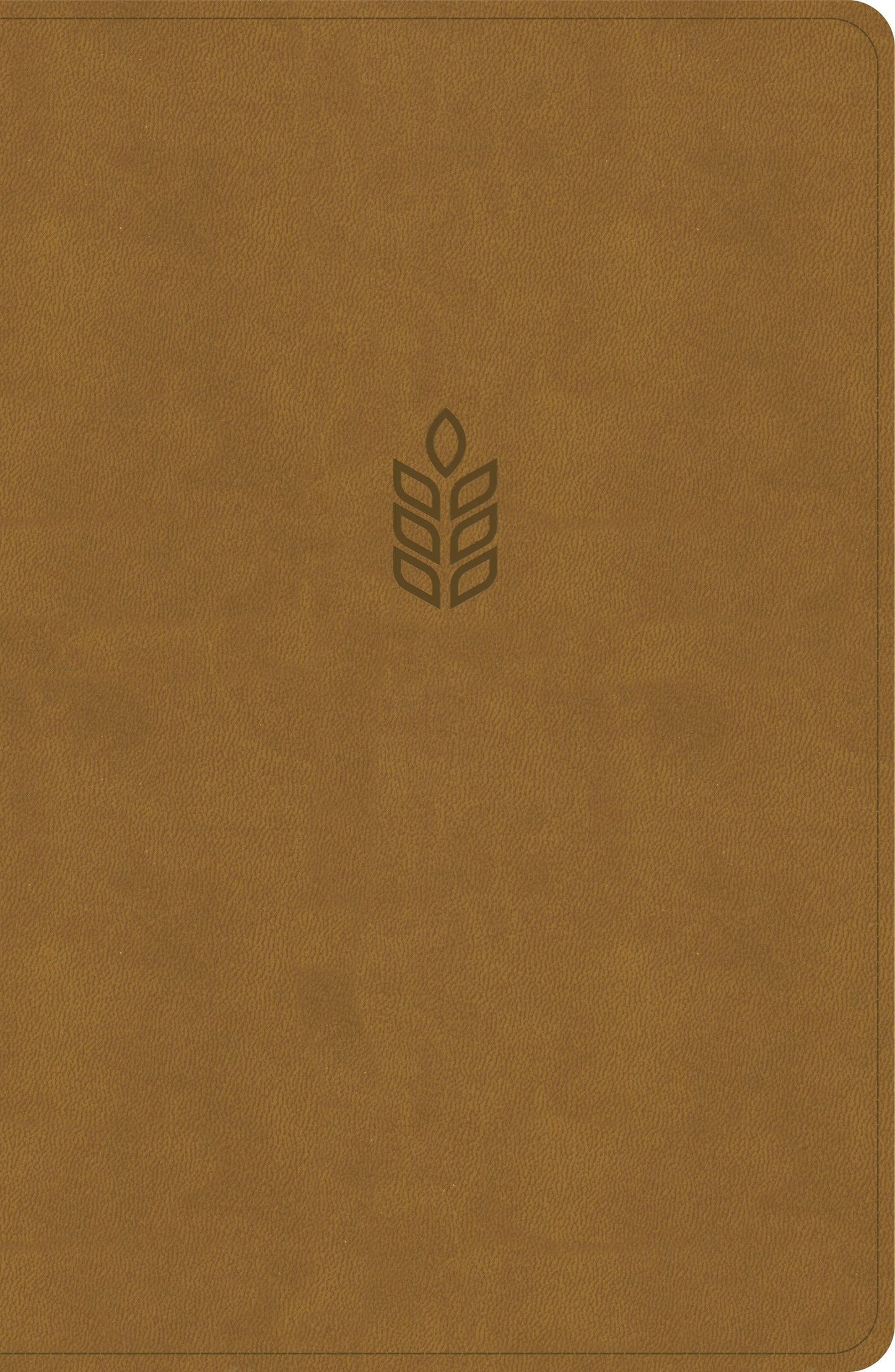 CSB Personal Size Giant Print Bible-Camel SuedeSoft LeatherTouch Indexed