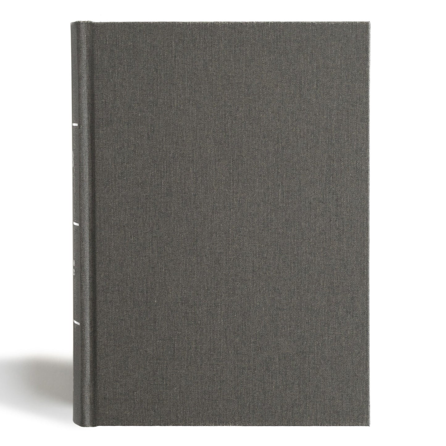CSB Study Bible  Personal Size Edition-Charcoal Cloth Over Board