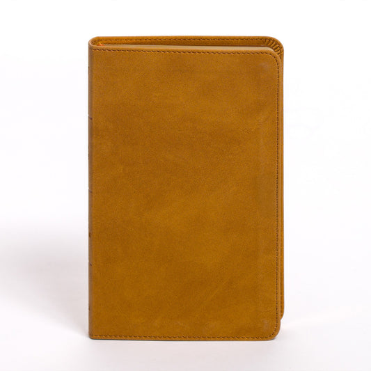 KJV Personal Size Bible-Camel SuedeSoft LeatherTouch