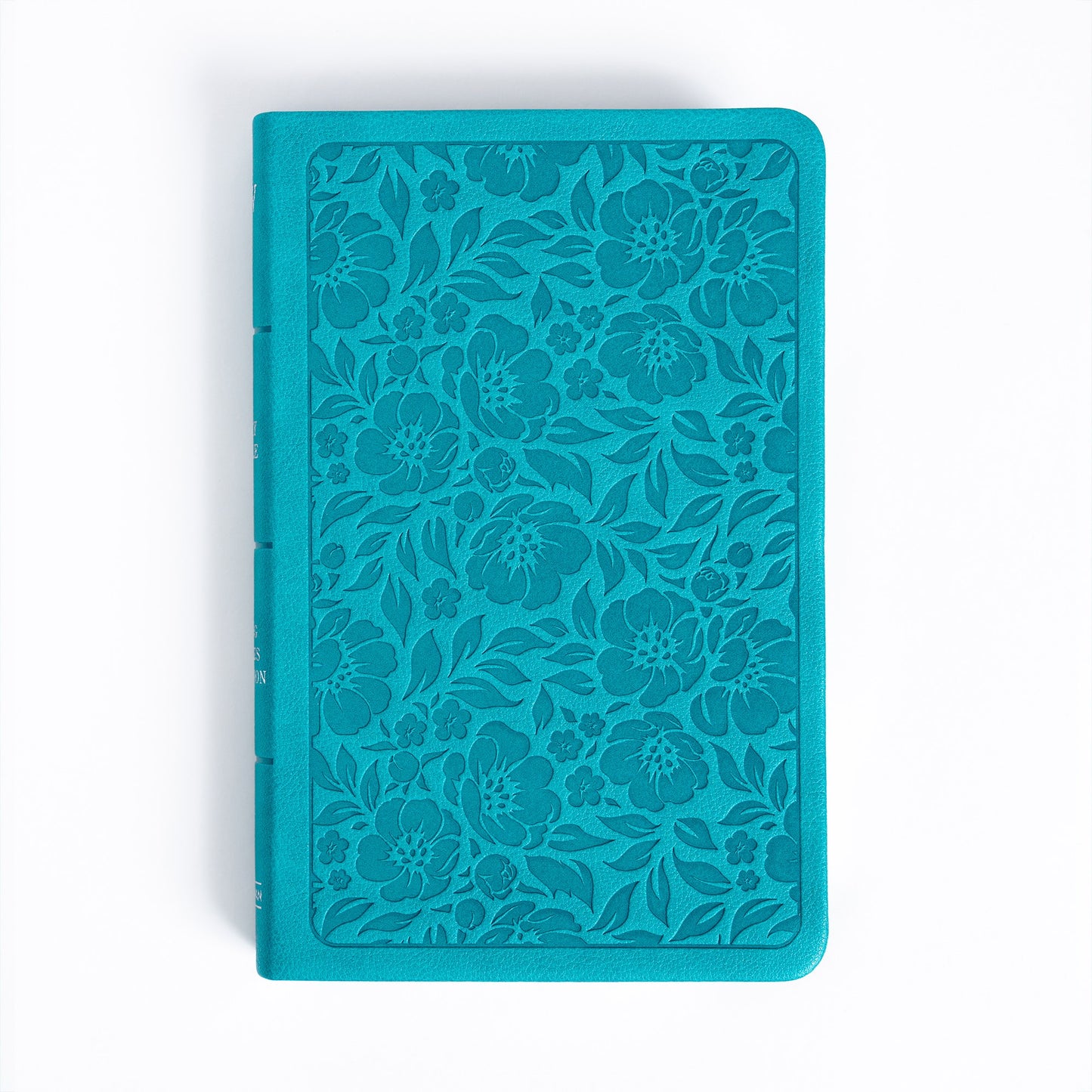 KJV Personal Size Bible-Teal LeatherTouch