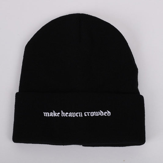 Beanie-Make Heaven Crowded-Black