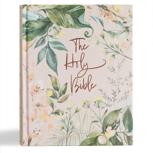 CSB Notetaking Bible  Revive Our Hearts Edition-Floral Cloth Over Board