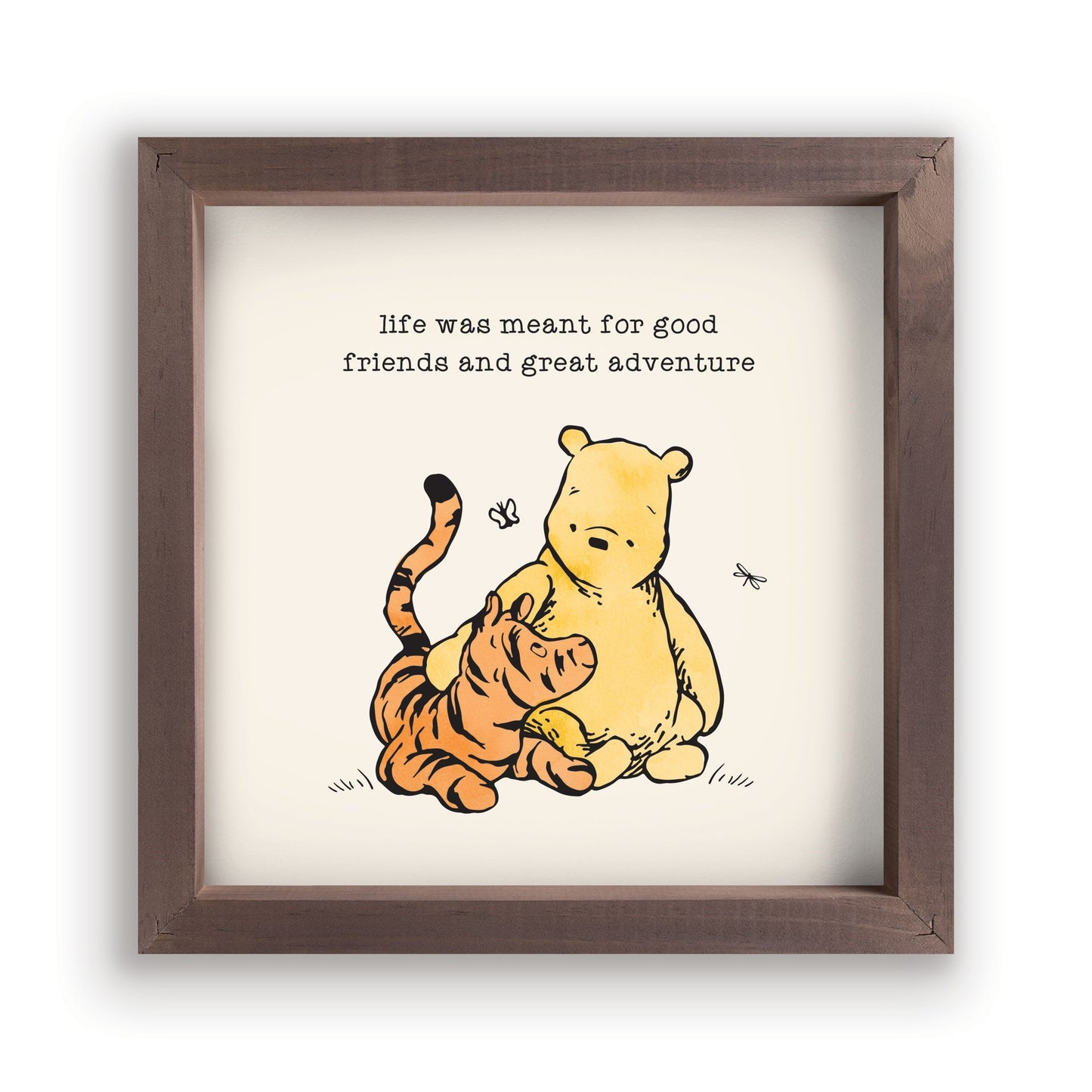 Framed Art-Pooh/Meant For Good (11" x 11")