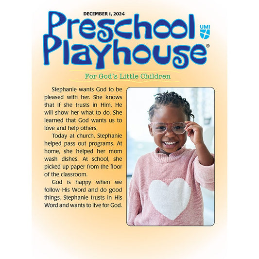 UMI WINTER 2024 Preschool Playhouse Student