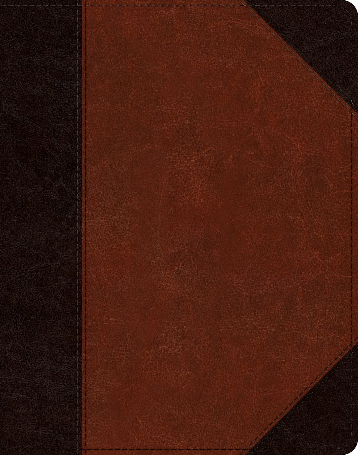 Esv Single Column Journaling Bible*-Brown/Cordovan Portfolio Design Trutone