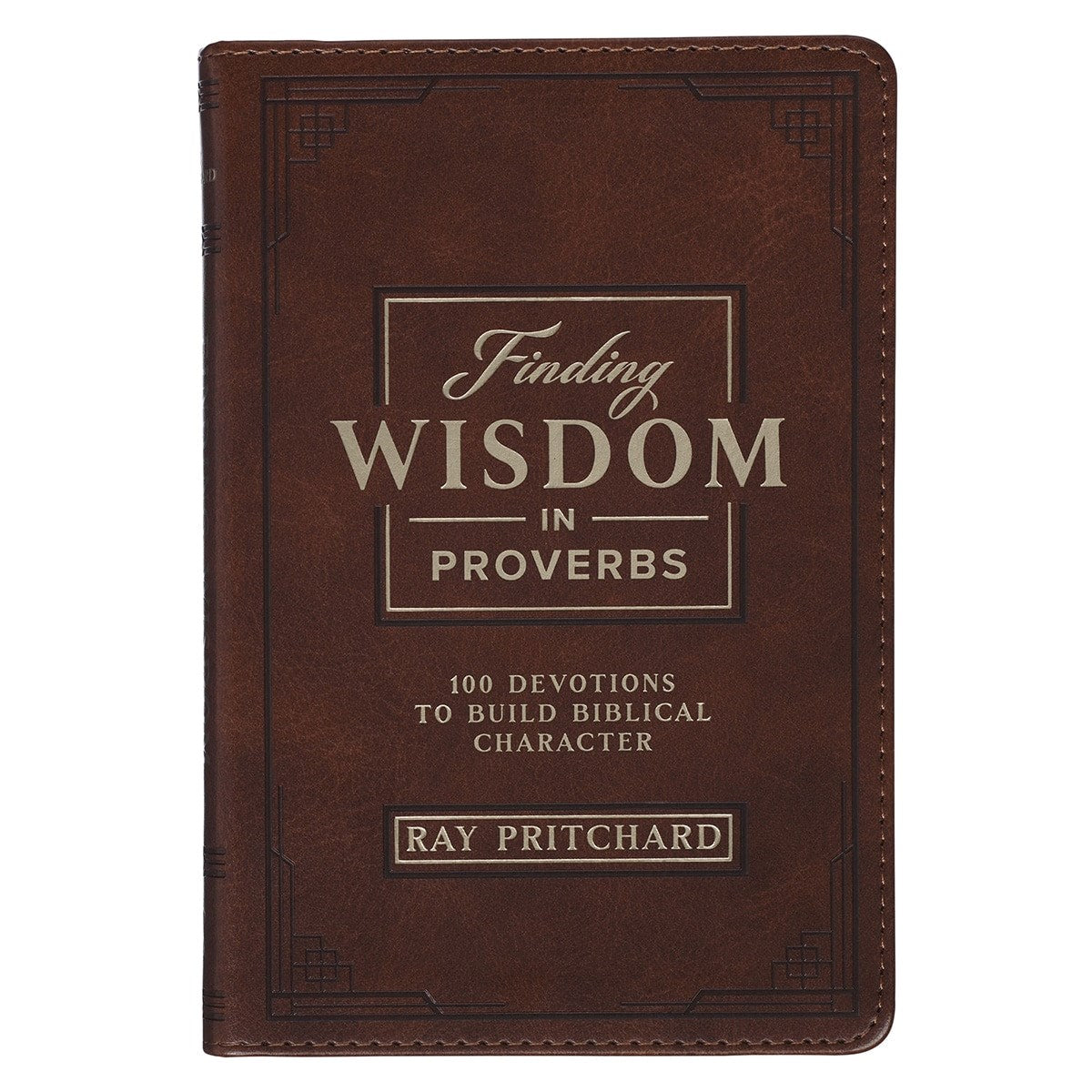 Devotional-Finding Wisdom In Proverbs-Faux Leather