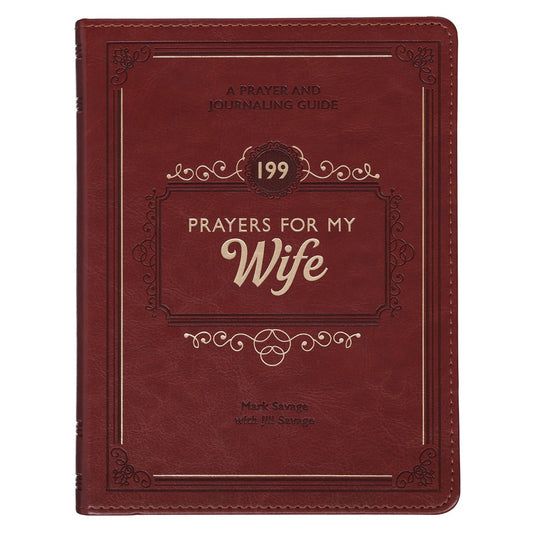Devotional Gift Book-199 Prayers for My Wife-Faux Leather
