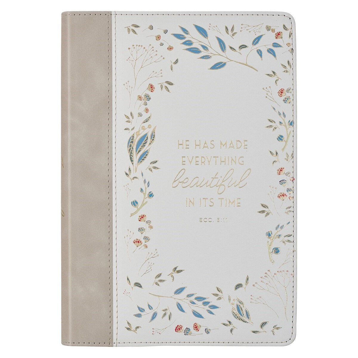 Journal Classic-Everything Beautiful Ecc. 3:11-Beige/Cream