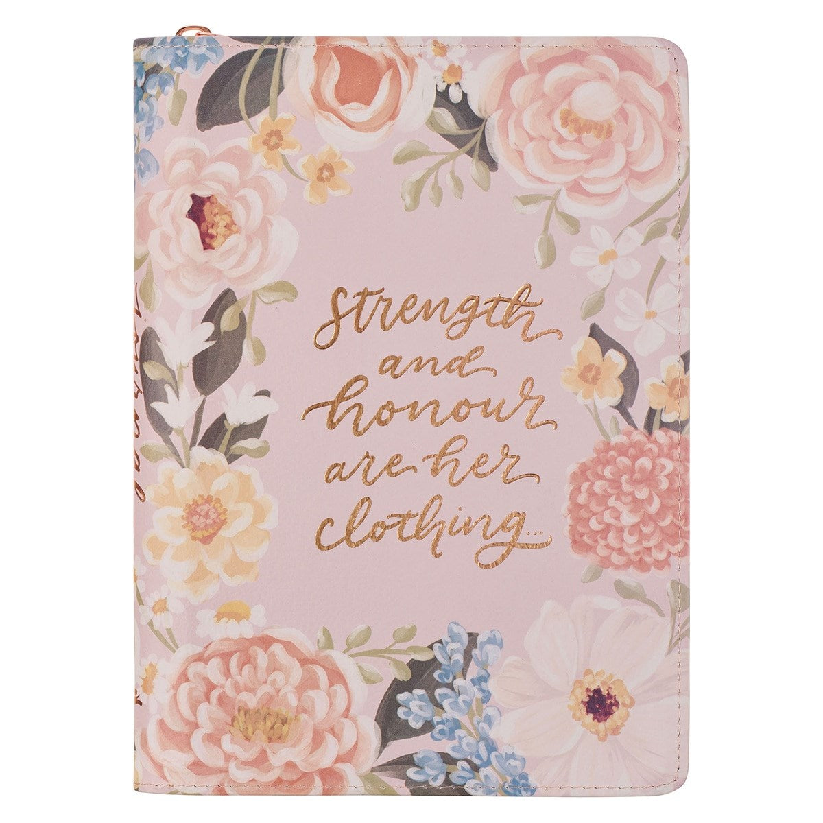 Journal Classic W/ Zip-Strength & Dignity Prov. 31:25-Pink