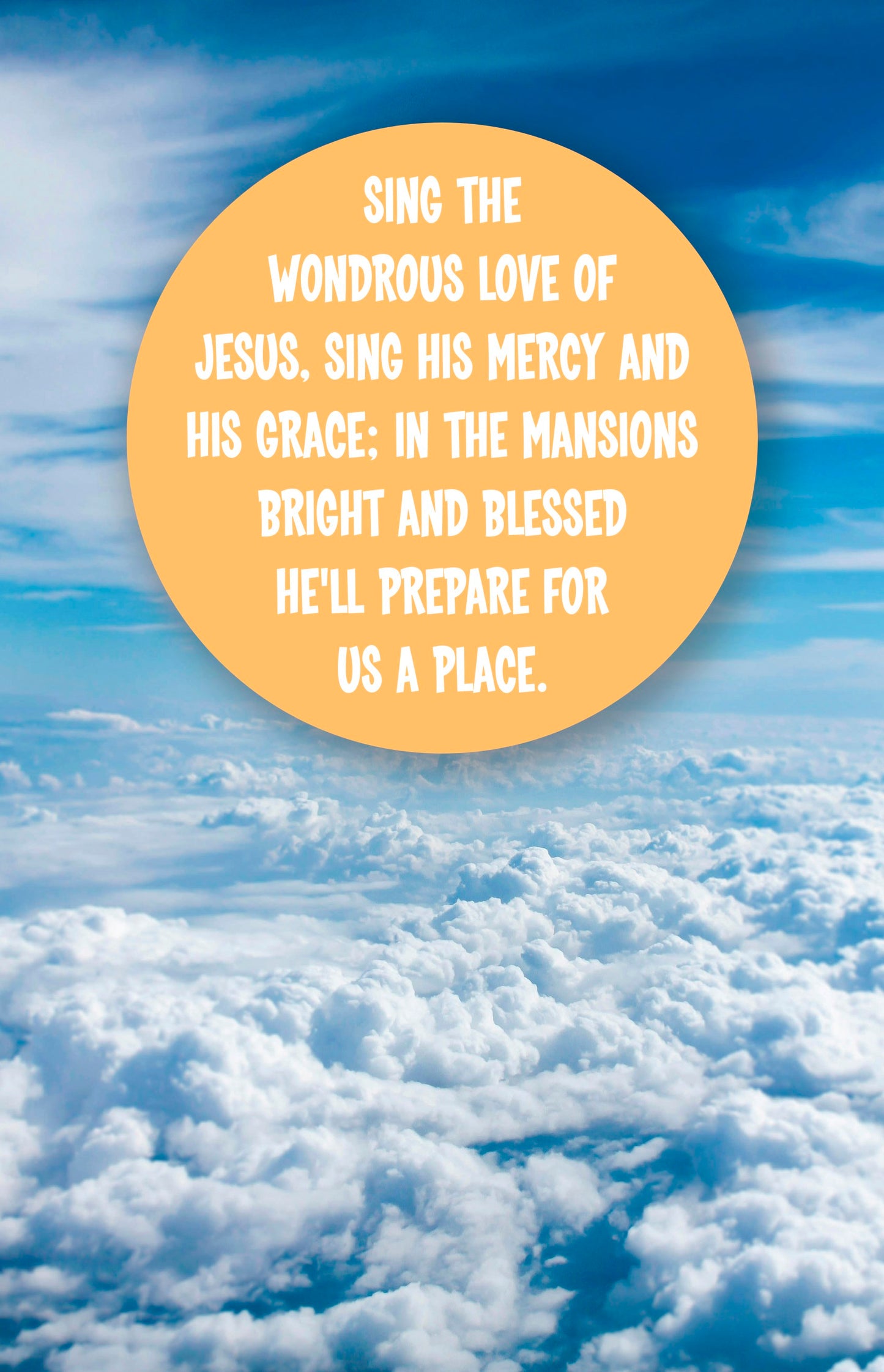 Bulletin-Sing The Wonderous Love Of Jesus (Pack Of 100)