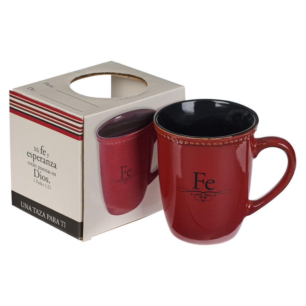 Taza roja Fe (MUG281S)