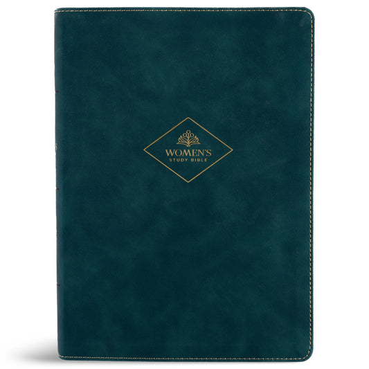 CSB Women's Study Bible-Peacock LeatherTouch