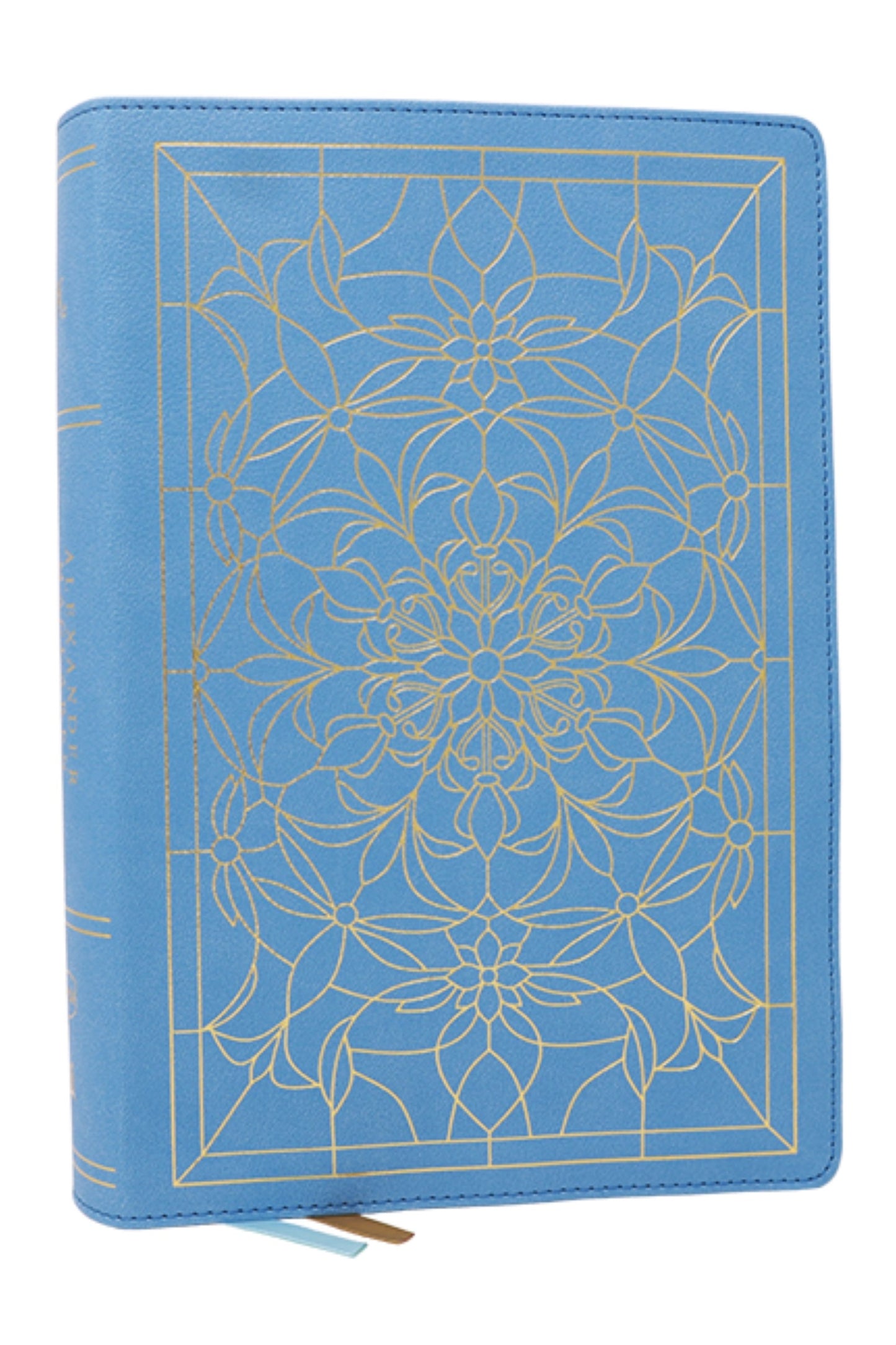 NKJV Alexander Maclaren Study Bible (Comfort Print)-Blue Leathersoft