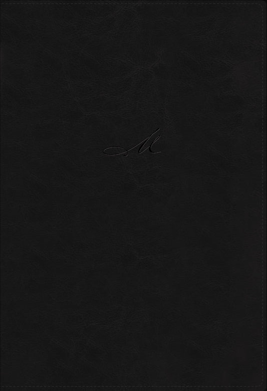 NBLA Biblia de Estudio MacArthur (MacArthur Study Bible  Comfort Print)-Black Leathersoft