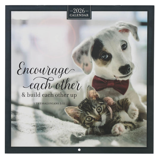 2026 Large Wall Calendar-Encourage each Other