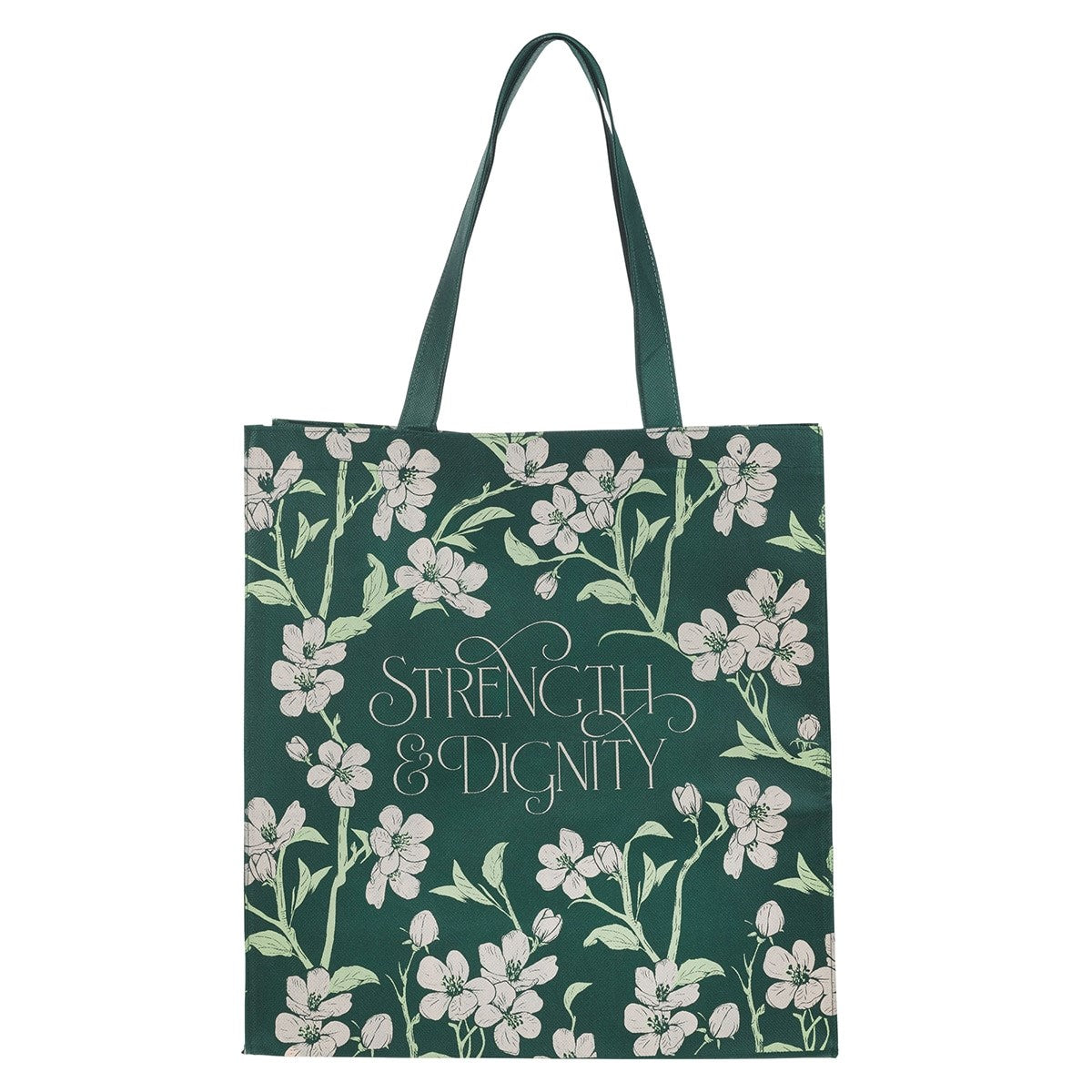 Tote-Strength & Dignity Proverbs 31:25-Green