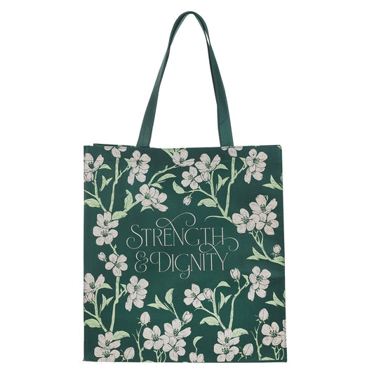 Tote-Strength & Dignity Proverbs 31:25-Green