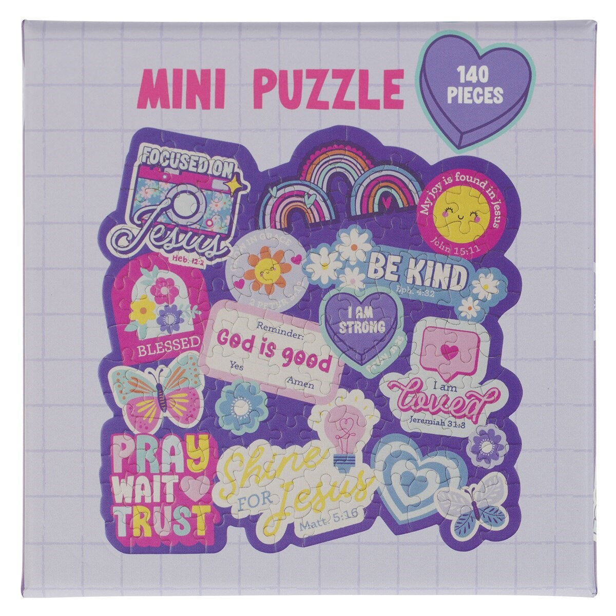 Jigsaw Puzzle-Shine For Jesus Matt. 5:16 (140 Pieces)