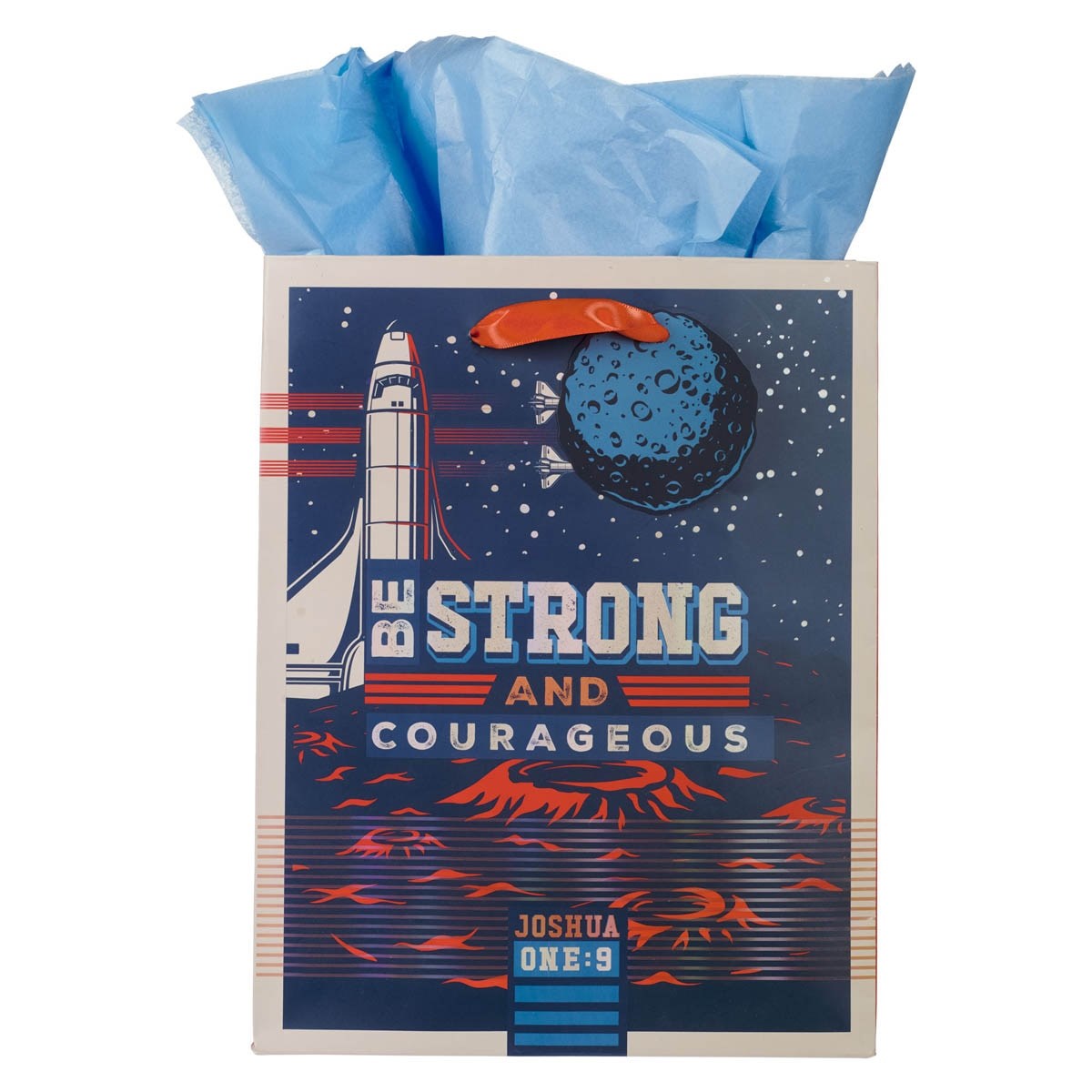 Gift Bag-Medium-Strong and Courageous Josh. 1:9