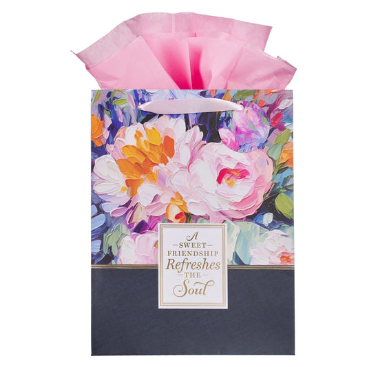 Gift Bag-Large Portrait-Sweet Friendship
