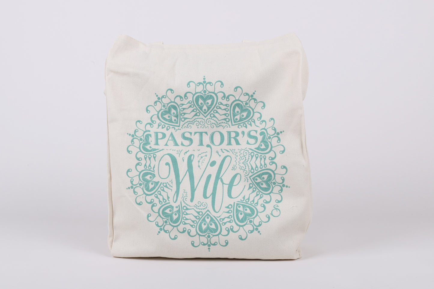 Tote-Pastor's Wife (16.25" x 13.25 X 4.5" plus 9.5" handle)