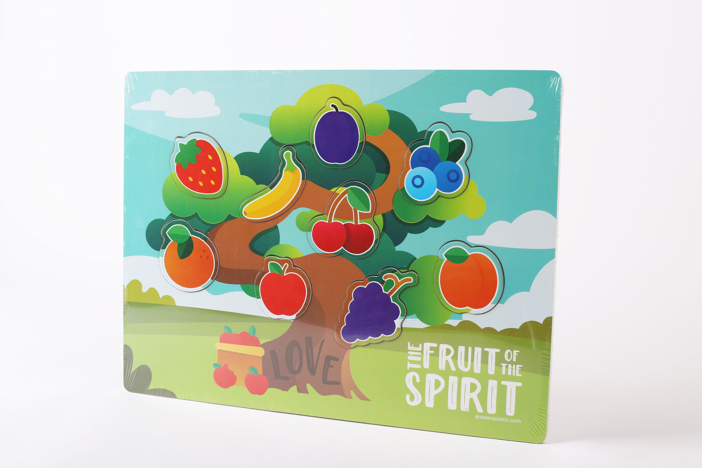 Puzzle-Fruit Of The Spirit Chunky (10 Pieces) (Age 2+)